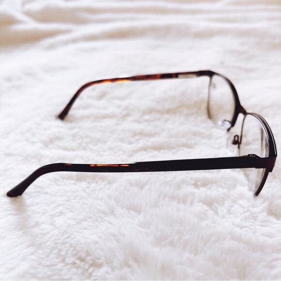 Esme Metallic Brown Classic Sleek Reader Glasses - Picture 3 of 9